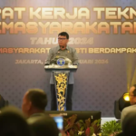 Dirjenpas Reynhard Buka Rakernis Permasyarakatan 2024, Focus Deteksi Dini Dan Berantas Narkoba