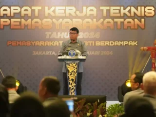 Dirjenpas Reynhard Buka Rakernis Permasyarakatan 2024, Focus Deteksi Dini Dan Berantas Narkoba