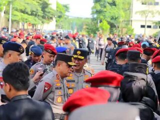 Polda Lampung Minimalisir Rawan Di Tps