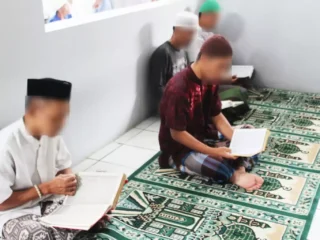 Warga Binaan Lapas Cirebon Perbanyak Amalan Ramadhan Dengan Tadarus Al-Quran