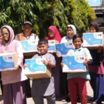 Relawan All Cipayung - Tim 8 Rjbbp Sambut Kemenangan Prabowo - Gibran Dengan Bagikan Sembako Di Banten