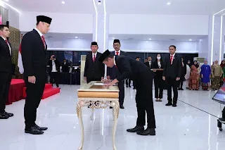 Demi Pelayanan Publik Menteri ATR/BPN Lantik 3 JPT Madya