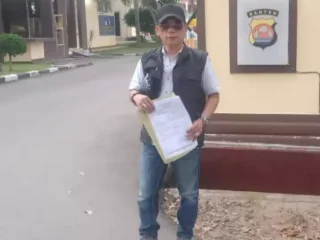 Sikattt!!! Sekjen Matahukum Laporkan Dugaan Perusahaan Ilegal Dan Pungli Rekrutmen Pt. Pwi 6 Ke Polres Lebak