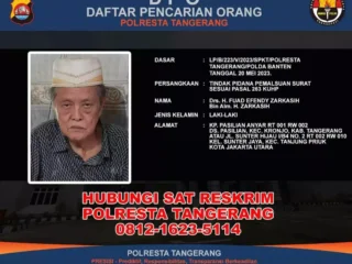 Polresta Tangerang Tetapkan Tersangka Pemalsuan Surat Tanah Di Kronjo Dpo