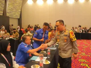 Kapolda Lampung Pastikan Pemilu Aman Datangi Rapat Pleno
