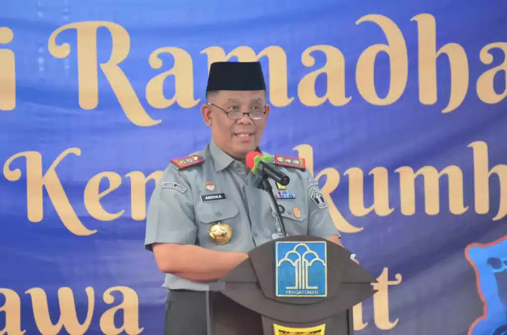 Safari Ramadhan HBP-60, Kalapas Cirebon Dampingi Kakanwilkumham Jabar ke Lapas Indramayu I Harian Terbit