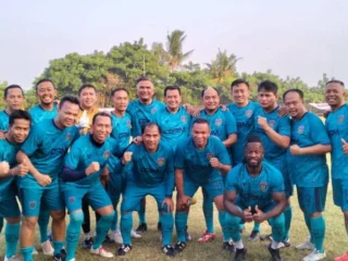 Sekda Buka Turnamen Camat Mauk Cup 2024