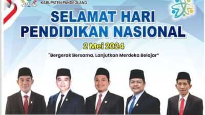 Pimpinan DPRD Kabupaten Pandeglang Mengucapkan