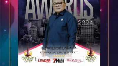 Ketua DPRD Kabupaten Tangerang Raih 2 Penghargaan Bergengs International Awards 2024