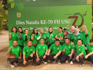 Angkatan 98 Meriahkan Puncak Dies Natalis Ke 70 Fakultas Hukum Usu