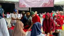 Polda Lampung Beri Layanan Kesehatan Gratis dan Pasar Murah Saat May Day I Harian Terbit