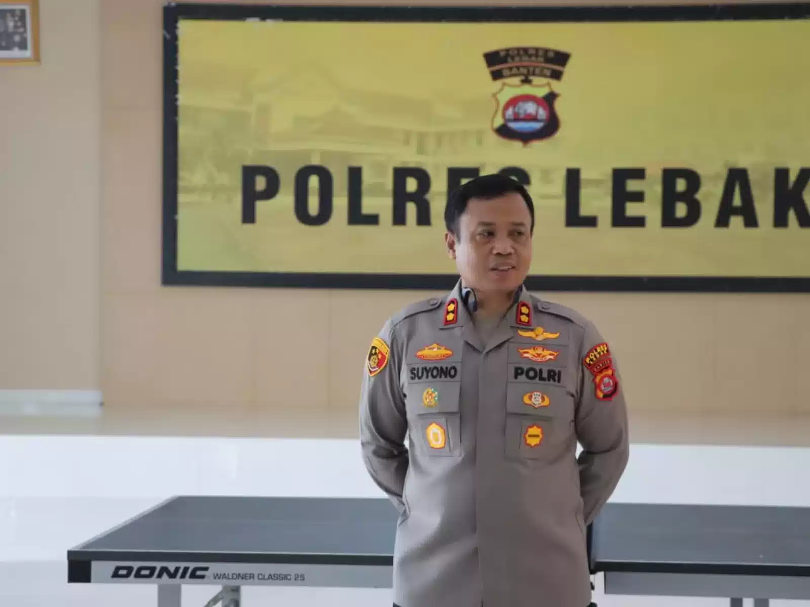 Kapolres Lebak Polda Banten AKBP Suyono, SIK