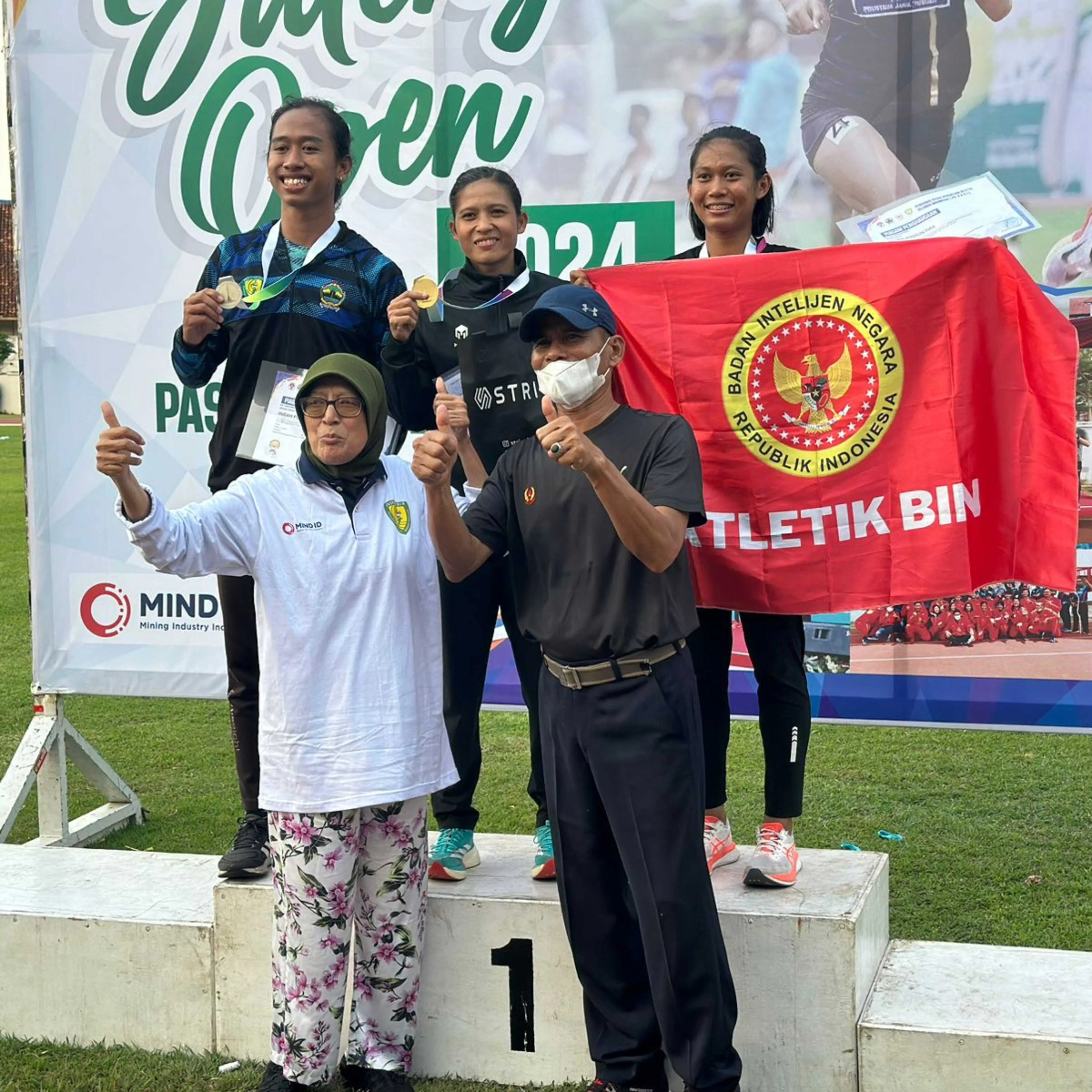 Jateng Open 2024 PORBIN Dominasi Cabor Lari