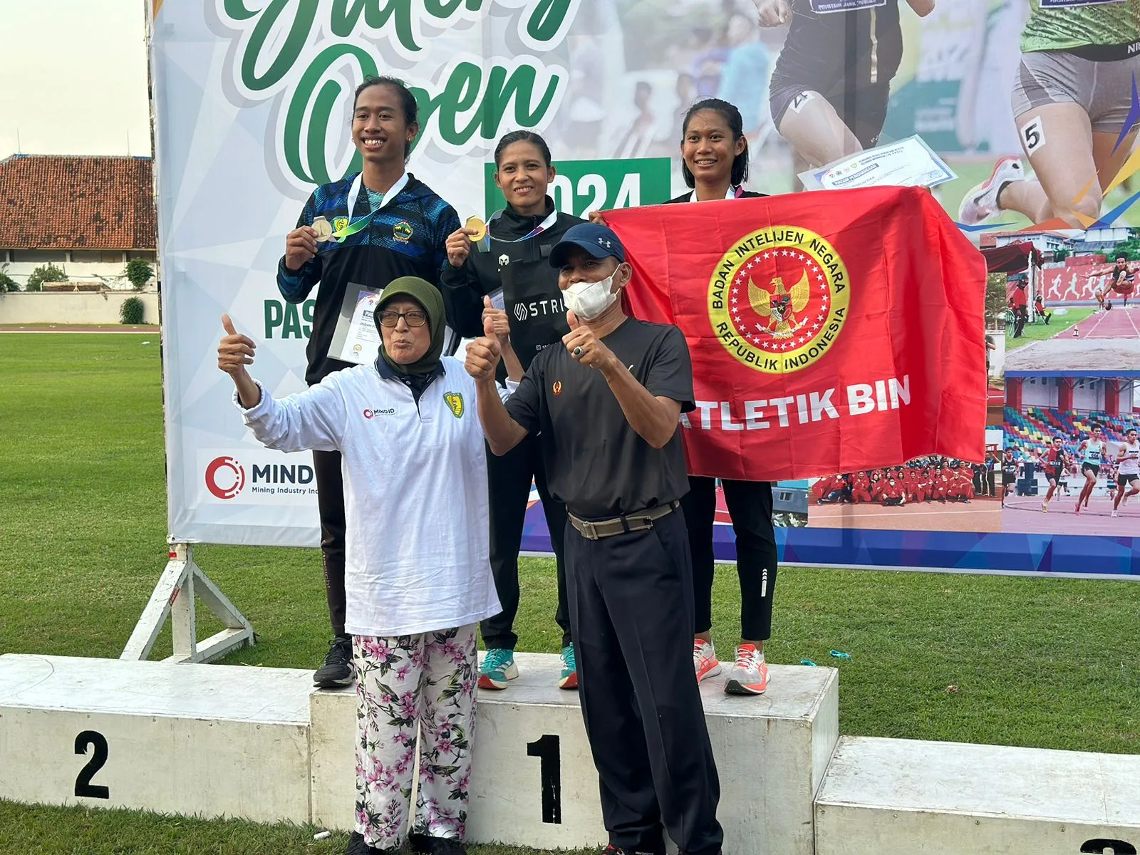 Jateng Open 2024 PORBIN Dominasi Cabor Lari