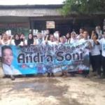 Terus Meluas, Dukungan Andra Soni Gubernur Banten Di Kecamatan Keroncong