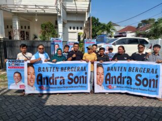 Deklarasi Terus Meluas, Relawan Di Cilegon Dukung Anak Kampung Andra Soni Jadi Gubernur