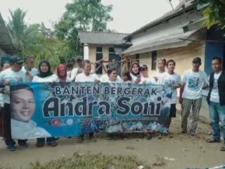 Makin Meluas Warga Mekarsari Panimbang Antusias Dukung Andra Soni Gubernur Banten