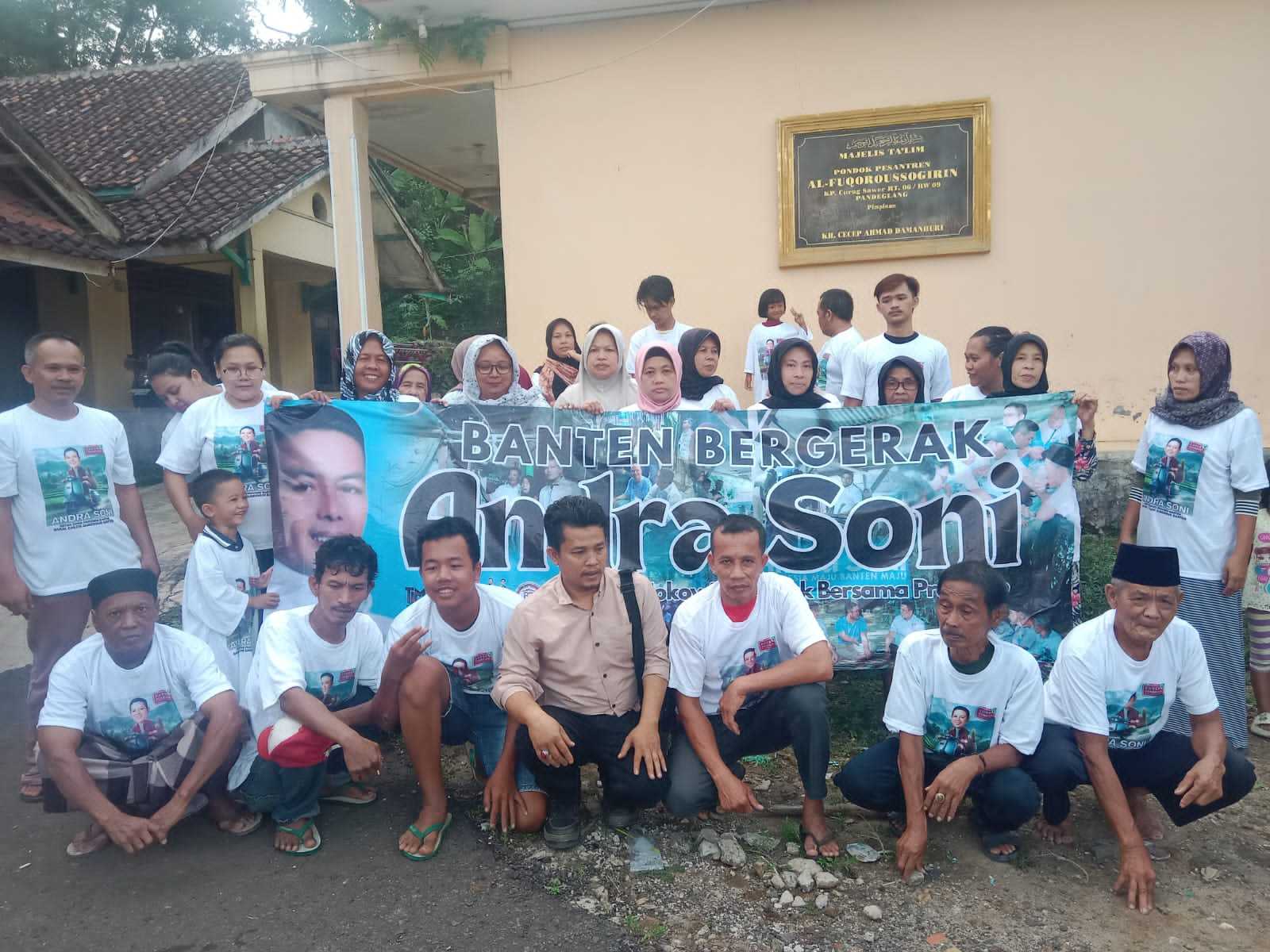 Emak-emak di Pandeglang Bergerak Menangkan Andra-Andra Dimyati di Pilgub Banten