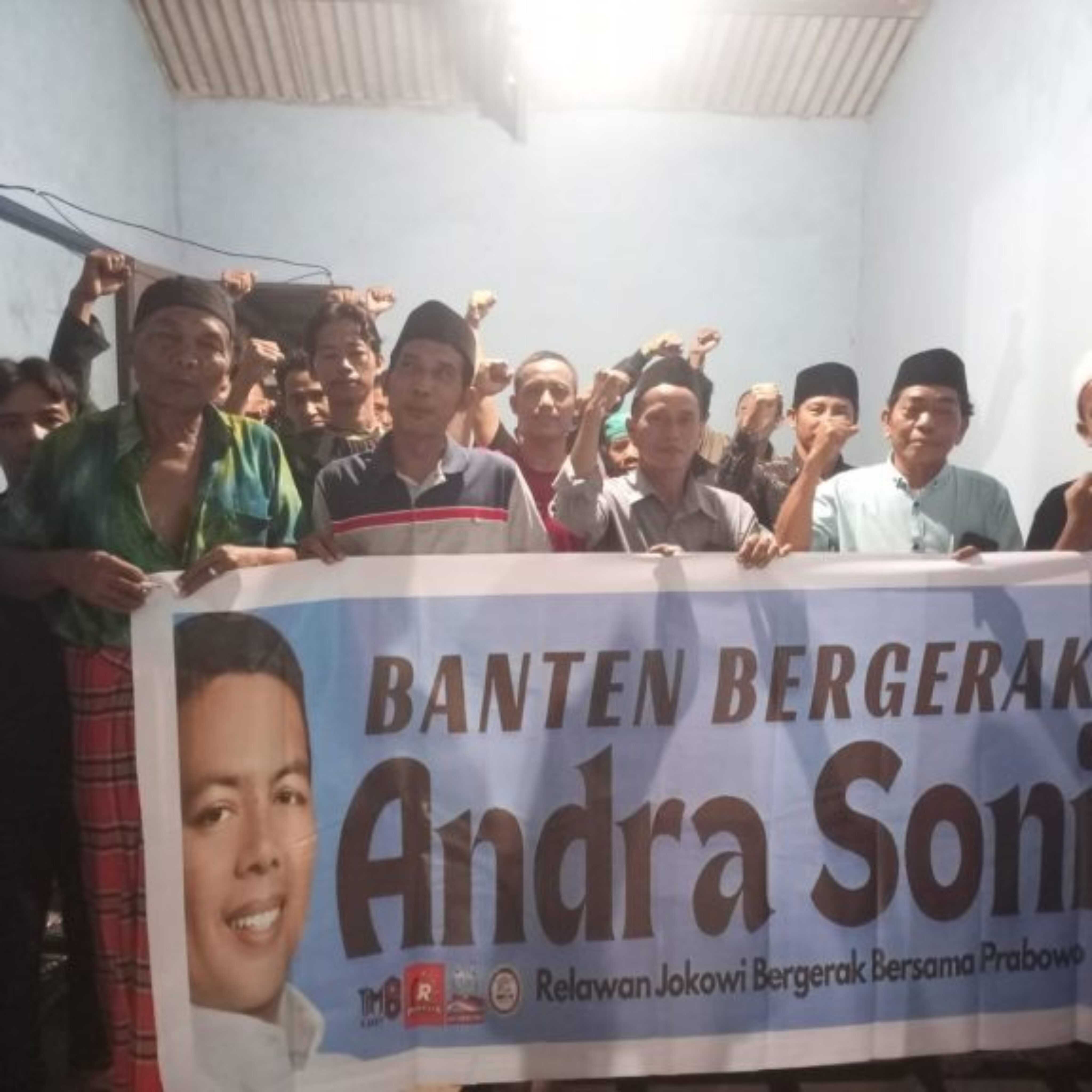 Warga Terumbu Kecamatan Kasemen Siap Gepeng Bareng Andra Soni - Dimyati di Pilgub Banten