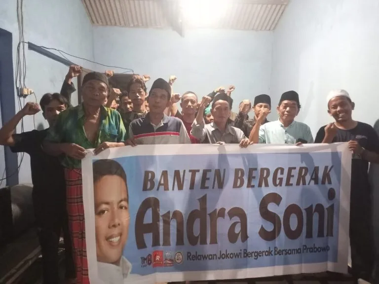 Warga Terumbu Kecamatan Kasemen Siap Gepeng Bareng Andra Soni - Dimyati di Pilgub Banten