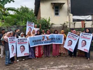 Relawan Emak-Emak Grogol Masif Menangkan Andra – Dimyati Di Pilgub Banten