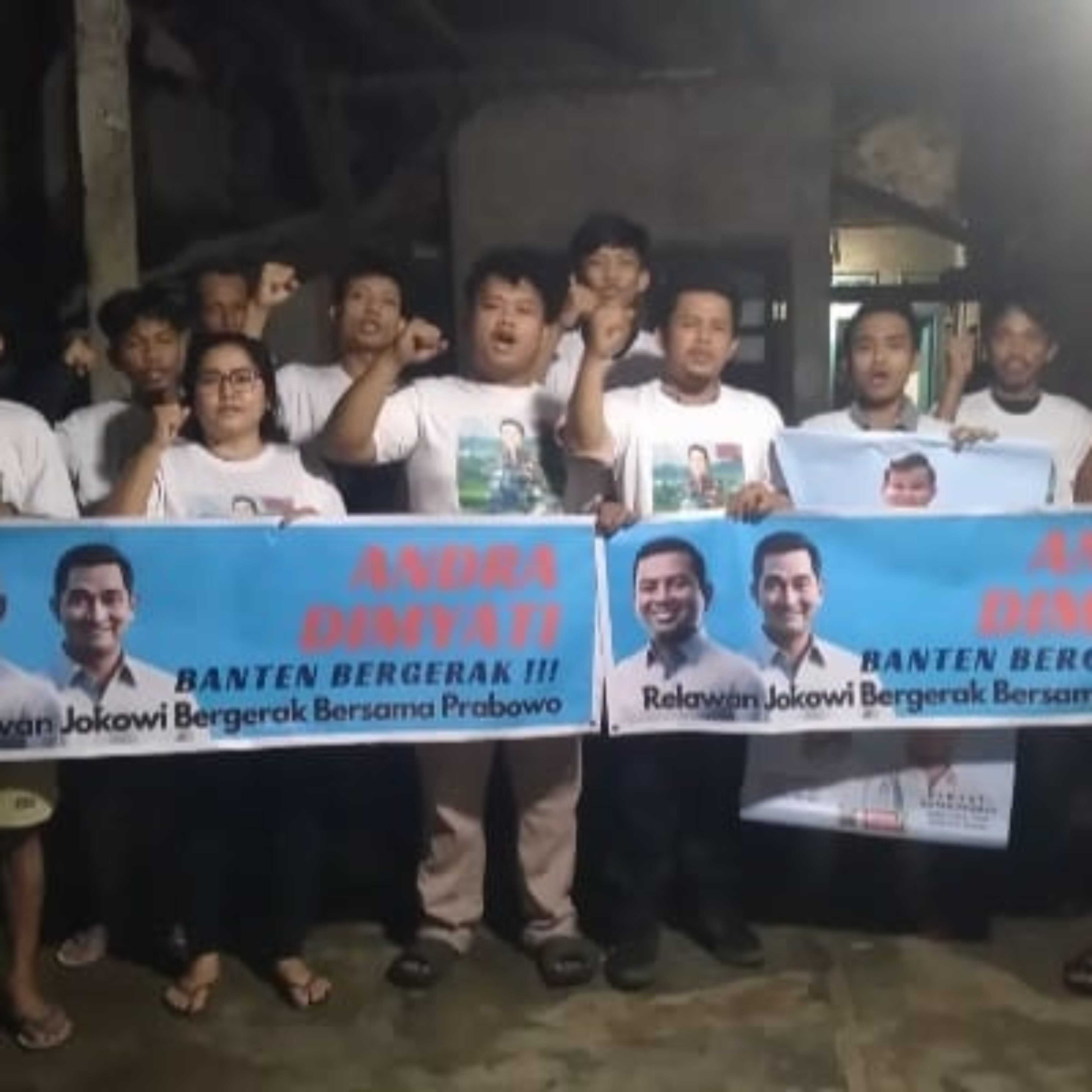 Warga Rangkasbitung Deklarasi Dukung Andra – Dimyati di Pilgub Banten