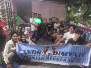 Didukung Presiden, Relawan Milenial Deklarasi Andra - Dimyati Di Kramatwatu Serang
