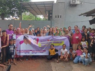 Relawan Manis Di Kecamatan Pagedangan Deklarasikan Maesyal - Intan Untuk Tangerang Semakin Gemilang