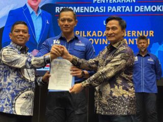 Andra Soni-Dimyati Resmi Dapat Rekomendasi Demokrat