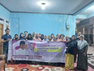 Relawan Manis Kecamatan Tigaraksa Deklarasikan Maesyal - Intan Untuk Tangerang Semakin Gemilang