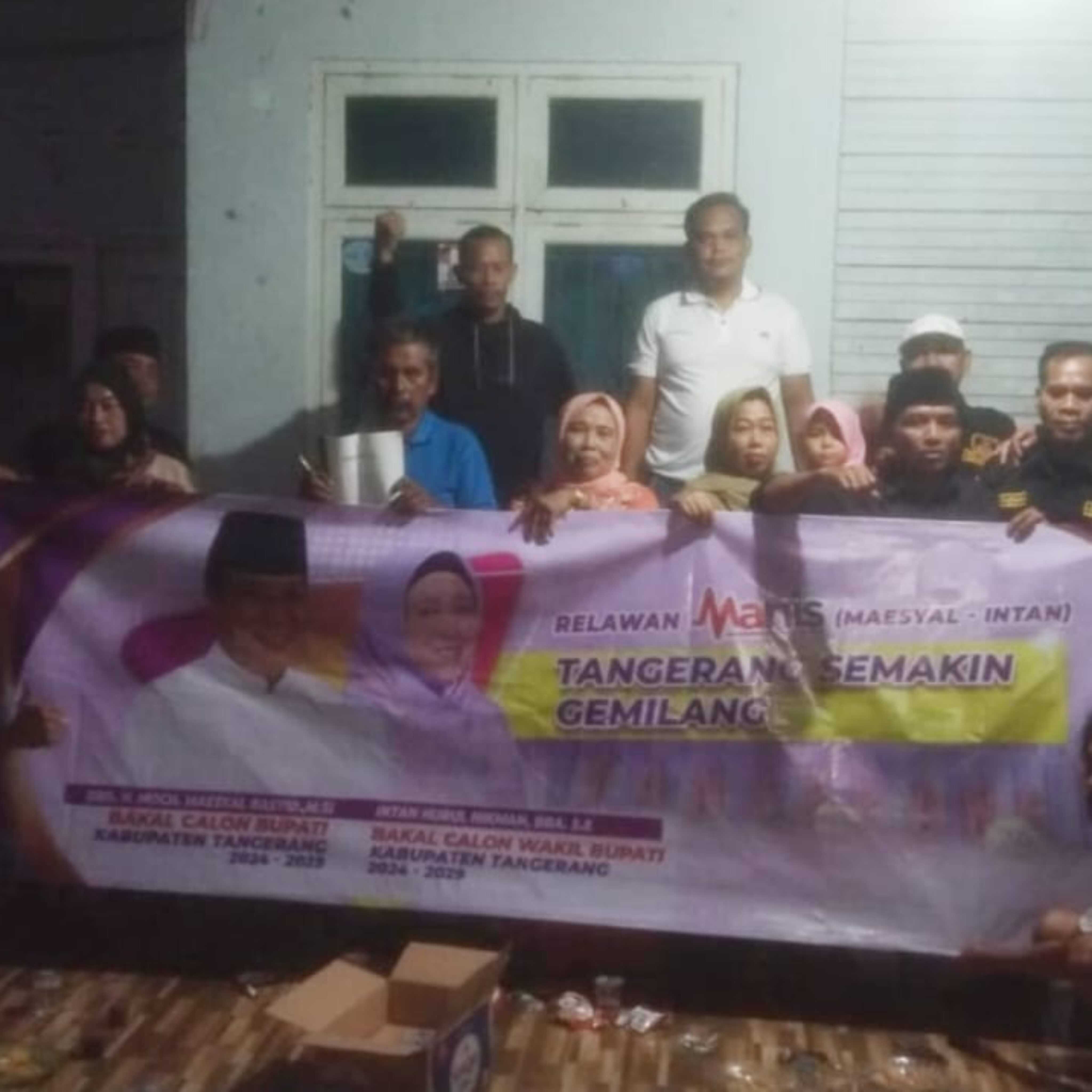 Relawan Deklarasi kan Maesyal-Intan