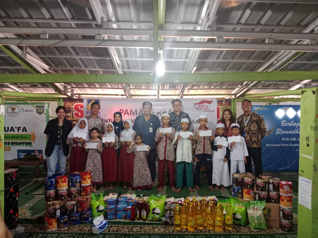 Pama Berbagai Santun 100 Anak Yatim-piatu Kelurahan Jatinegara I Harian Terbit