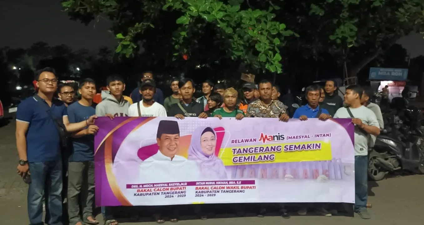 Relawan Manis Terus Deklarasi kan Maesyal-Intan