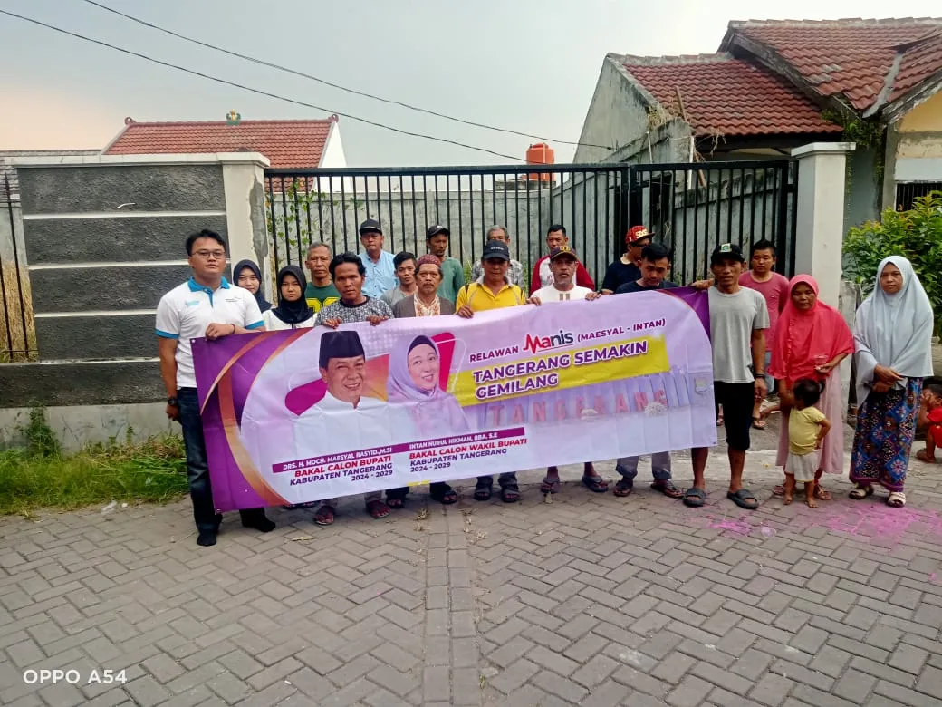 Relawan Manis kecamatan Jambe