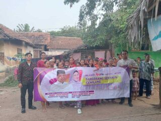 Relawan Deklarasikan Maesyal - Intan Di 29 Kecamatan Untuk Tangerang Semakin Gemilang