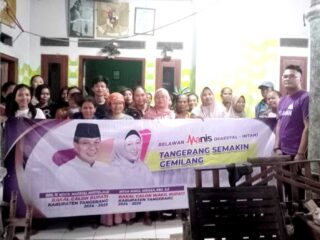 Didukung Jokowi Dan Prabowo, Masyarakat Tangerang Deklarasi Maesyal-Intan