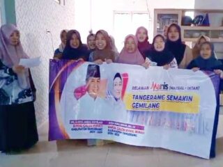 Terus Meluas, Guru Paud Di Pasar Kemis Deklarasi Maesyal-Intan