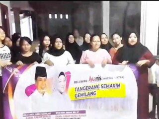 Warga Sindang Jaya Siap Menangkan Maesyal - Intan Sekali Putaran