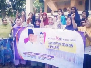 Relawan Manis Kemiri Buka Posko Kemenangan Maesyal - Intan Di Rumah-Rumah Warga