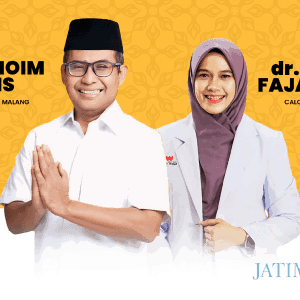 Pasangan Ideal..! Golkar Tugaskan M Shoim Haris - dr Fitriya di Pilkada Malang 2024 I Harian Terbit