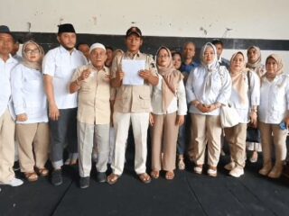 Dewan Pimpinan Anak Cabang Partai Gerindra Kota Sukabumi Gelar Musyawarah Dukungan,Ada Apa?