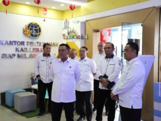 Bpn Banten Kunjungi Kantah Lebak, Sudryanto : Sosialisasikan Program Lewat Media Massa Lokal