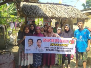 Andra Soni Dan Dimyati Menmdapat Dukung Dari Dpd Gerak 08 Banten