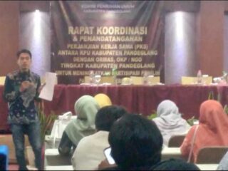 Kpu Pandeglang Gelar Rakor Penandatanganan Perjanjian Kerjasama Dengan 40 Ormas Dan Okp