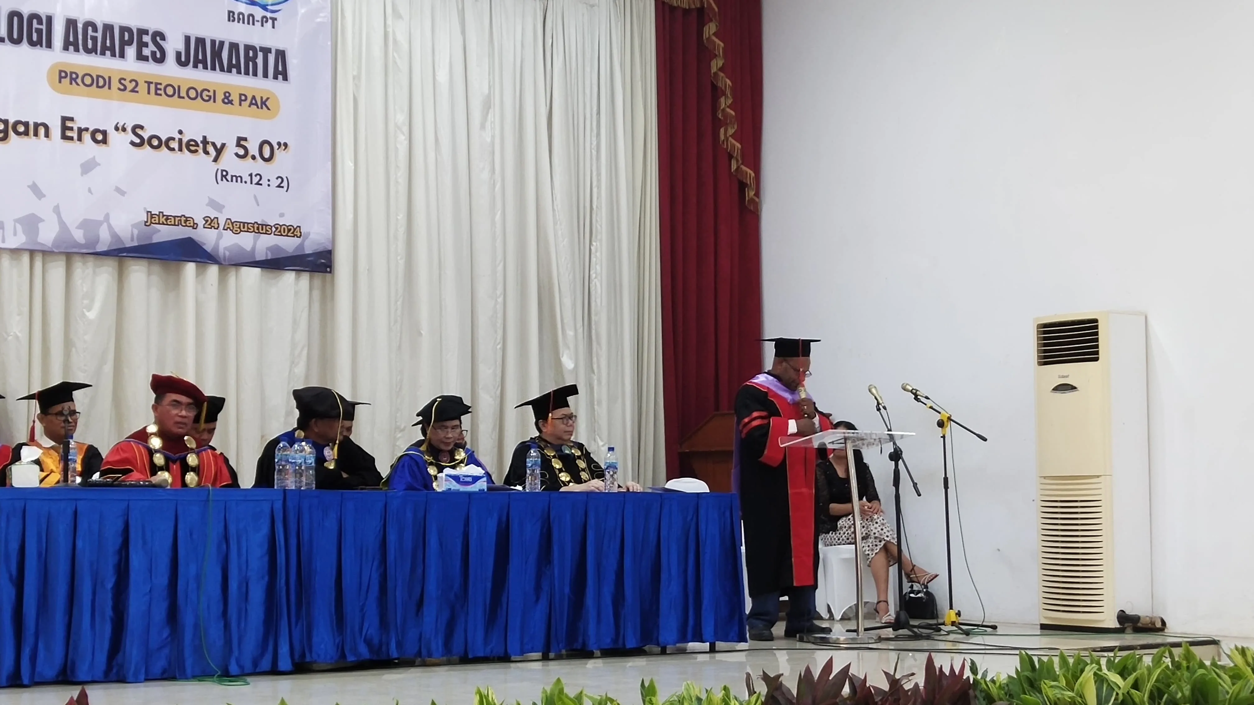 STT Agapes Jakarta kelas Nabire Gelar Wisuda ke-XX di Jakarta I Harian Terbit