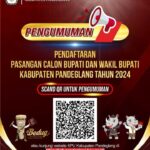 Pengumuman Pendaftaran Pasangan Calon Bupati Dan Calon Wakil Bupati Pandeglang Tahun 2024