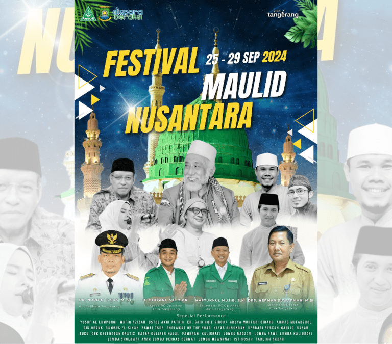 Kulineran hingga Istighotsah, GP Ansor Kota Tangerang Bakal Gelar Festival Maulid Nusantara