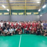 Tim Ngopi Bareng Haji Kholid Gelar Turnamen Badminton, Ada Belasan Juta, Doorpize Dan Paket Sembako