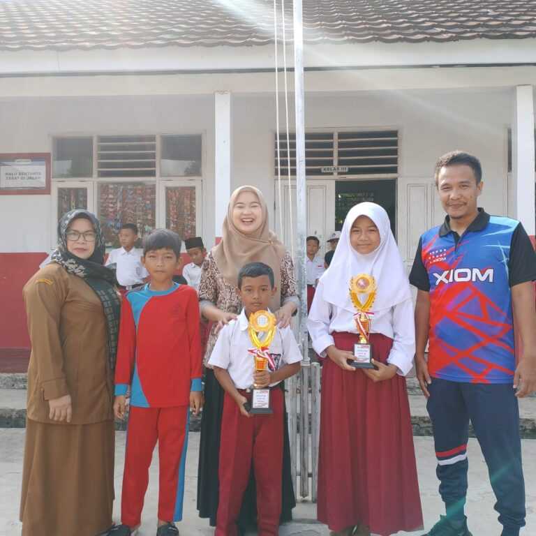 SDN 1 Cibuah Warunggunung Berhasil Merebut Piala di Kejuaraan O2SN Cabang Olahraga Senam