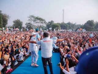 Nagita Slavina Doakan Andra Soni Jadi Gubernur Banten